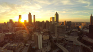 Atlanta Aerial Cityscape